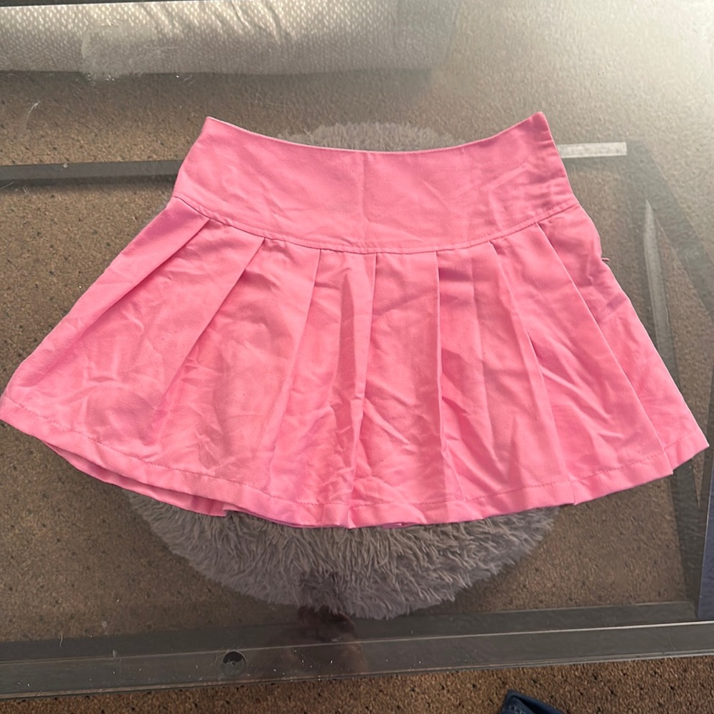 Pink skirt